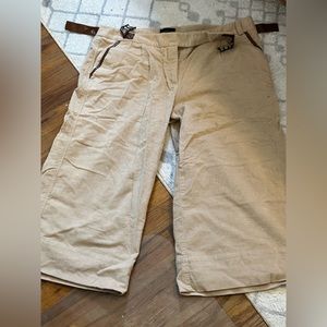 Corduroy Capri Pants/Culottes